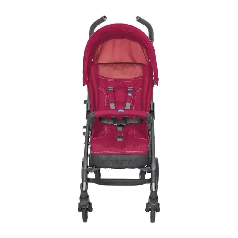 Chicco Lite Way 3 Top Baston Bebek Arabası Kırmızı