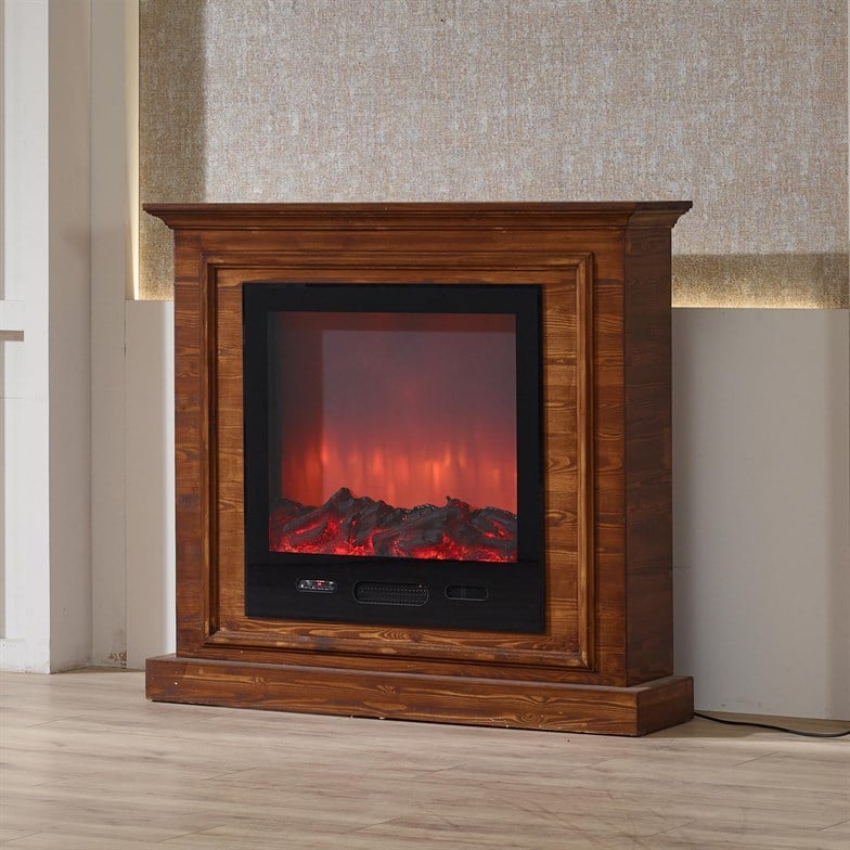 Coreflame LR-101K 1500 Watt Bluetooth Ses Sistemli Elektrikli Dekoratif Şömine