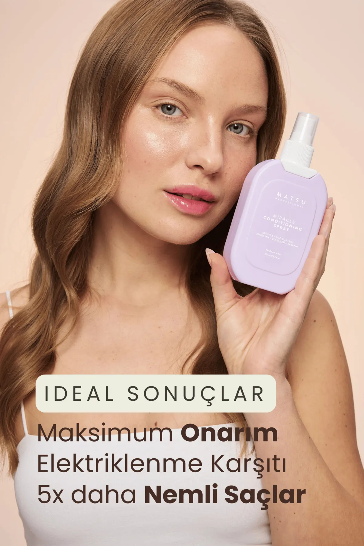 Matsu Miracle Biotinli Onarıcı Kolay Tarama Bakım Spreyi 200 Ml