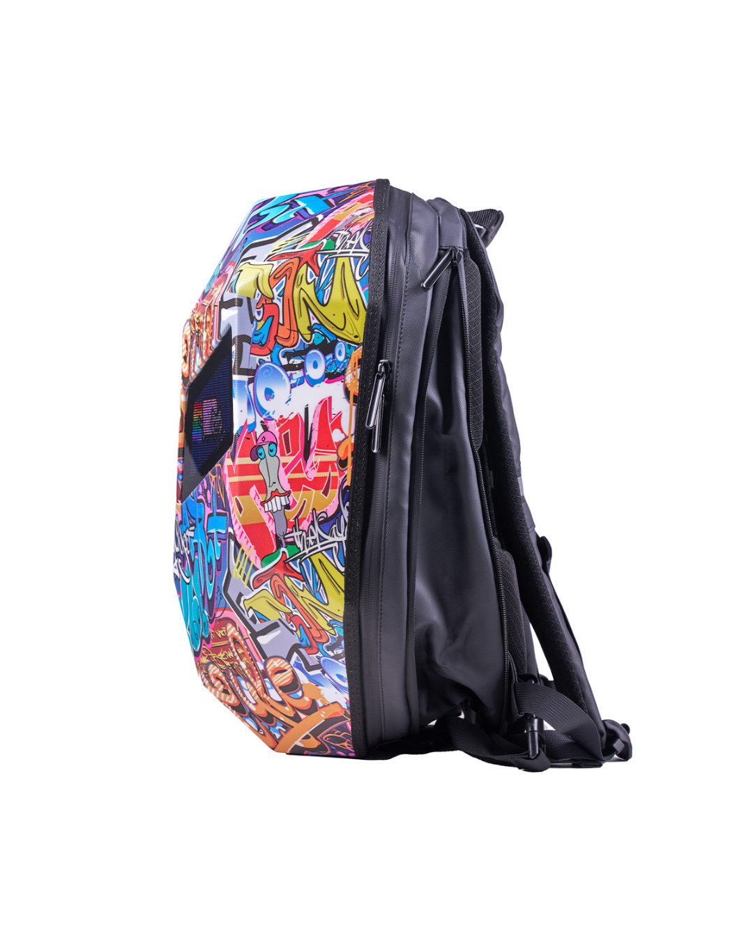 Zampago Ironman Bold Grafitti Led Işıklı Sırt Çantası