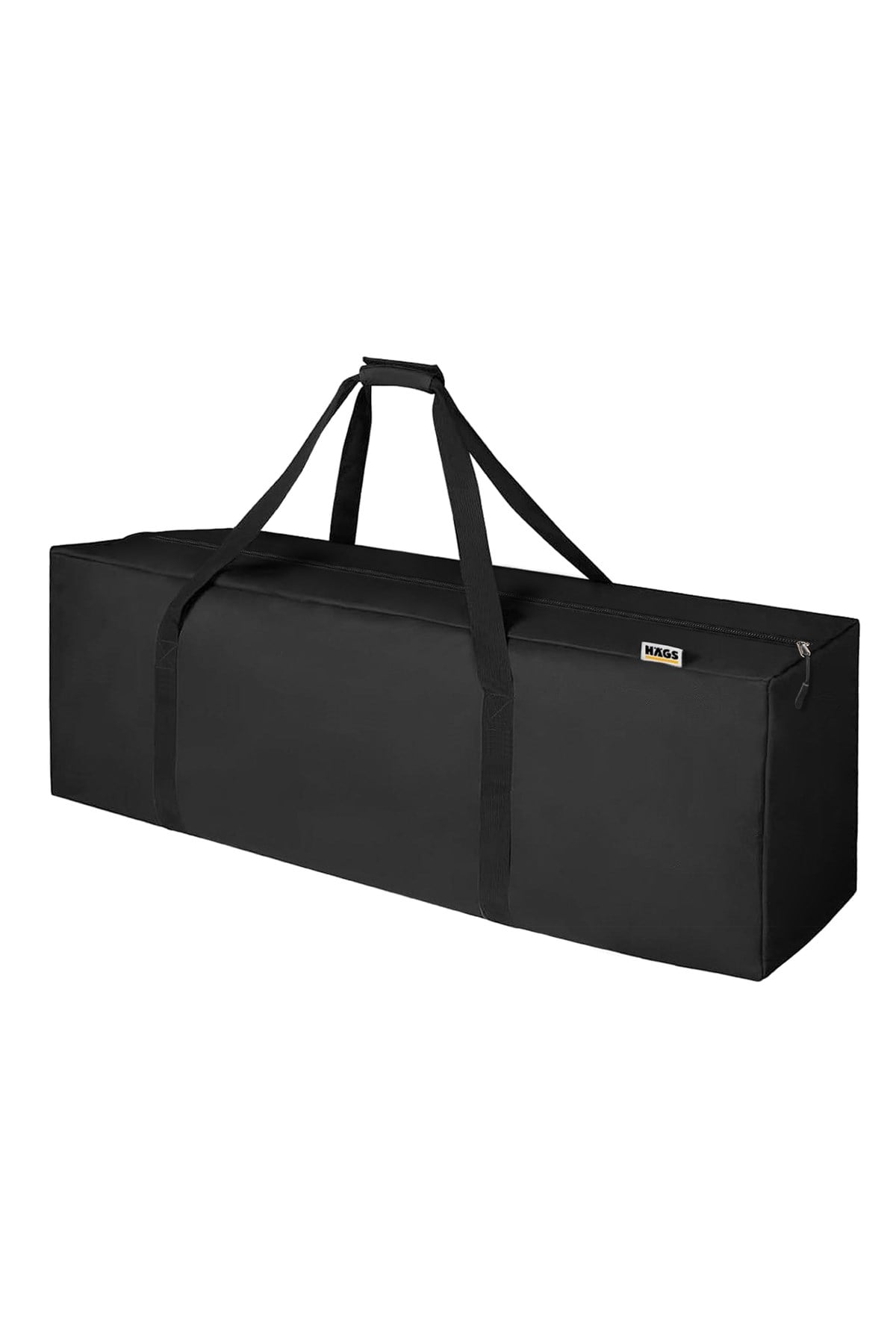 Haegs Taşıma Çantası, Uzun Dar Yüksek Çok Amaçlı Fermuarlı Dayanıklı Seyahat Spor, Kamp Malzemeleri Saklama Çantası, Hurç, Valiz, 145L (125 x 28 x 42 cm) - Siyah