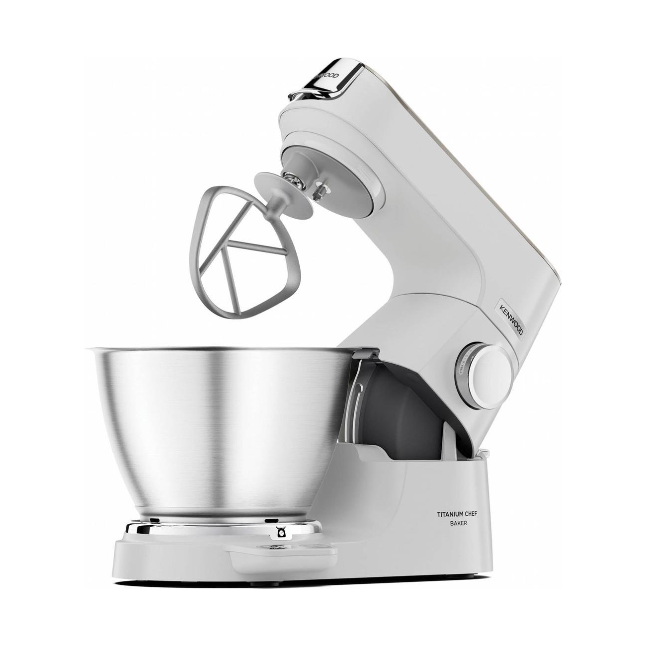 Kenwood KVC65.001WH Titanium Chef Baker Beyaz Hamur Yoğurma Makinesi