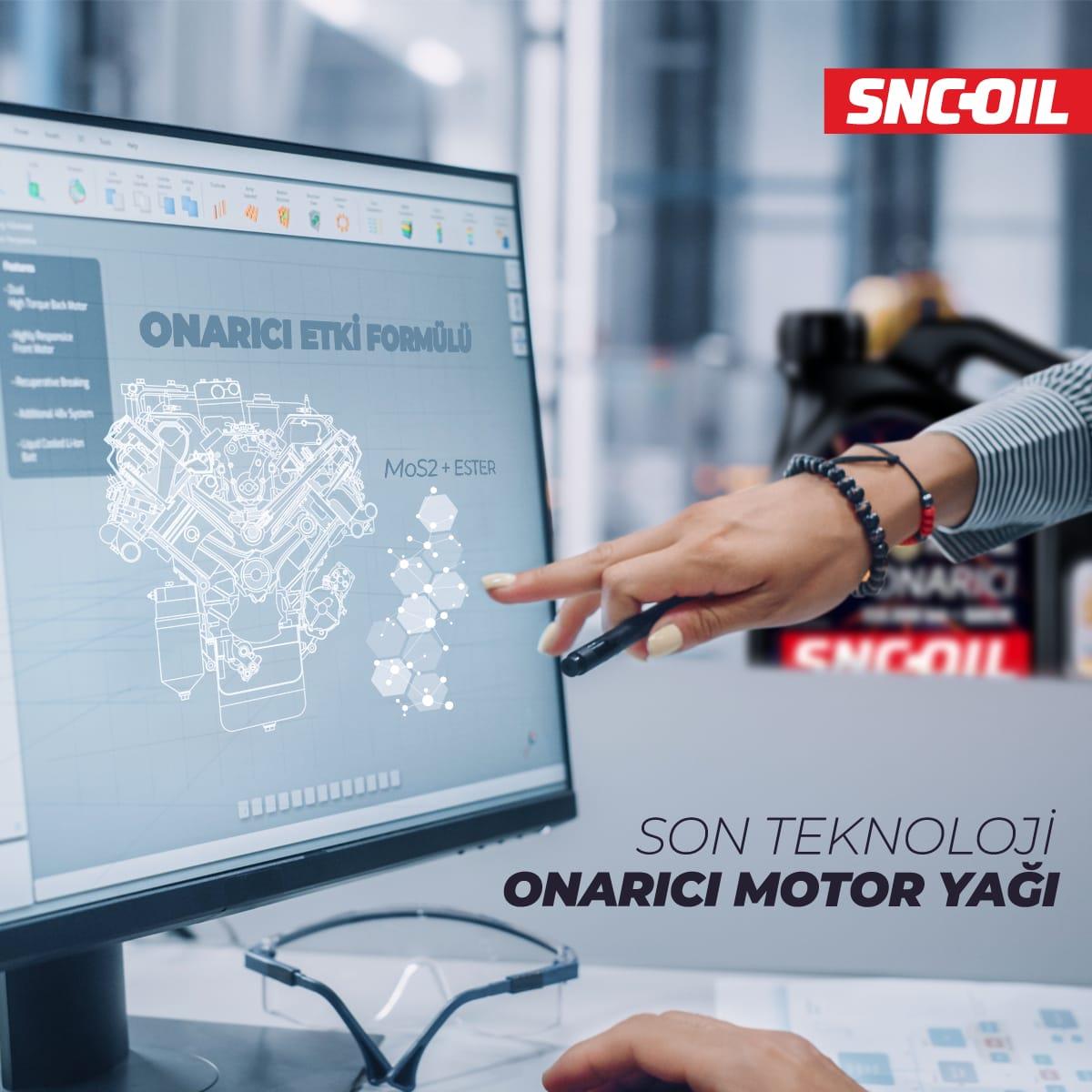 Snc Oil 150.000 Km+ Bakım Pro-S Plus Onarıcı 15W-50  Motor Yağı 1 Litre