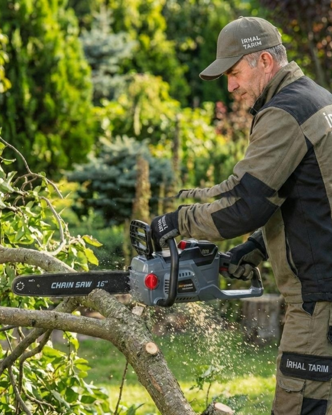 Wedoo DNS-002 Akülü Ağaç Kesim Motoru 40V 4 Ah