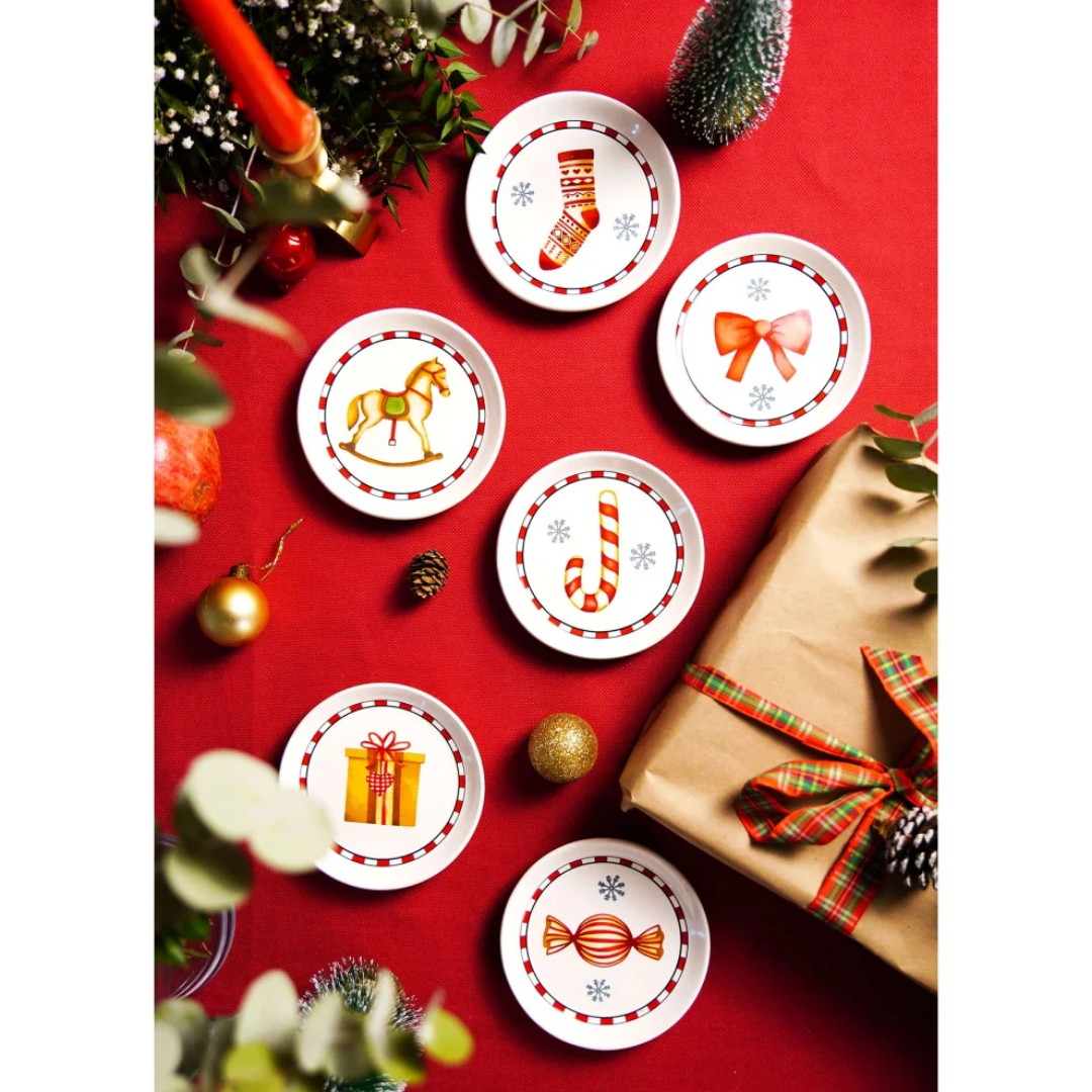 The Mia Globe Çerezlik 6 Parça 10 cm