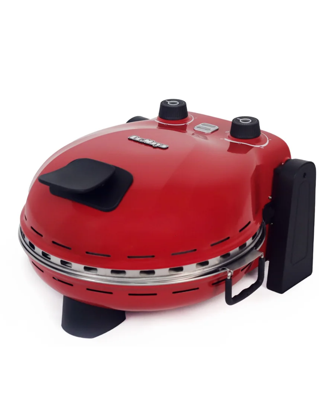 Dr.Maya Pro+ Çok Amaçlı Elektrikli Taş Fırın Tandır ve Ekmek Yapma Makinesi Kırmızı - Pizza Lahmacun Ekmek