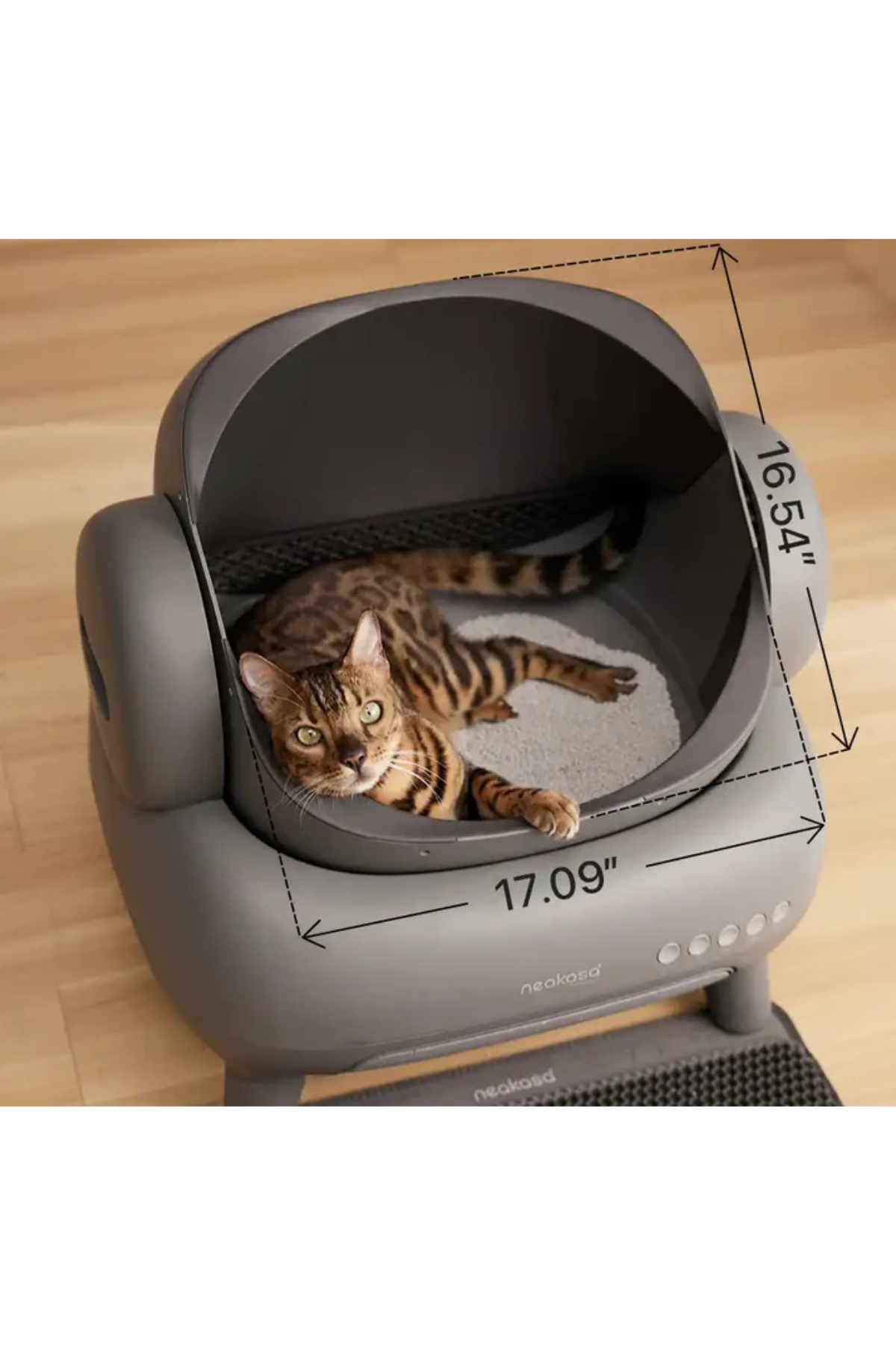 Neakasa Üstü Açık Akıllı Full Otomatik Kedi Tuvaleti, App Kontrol, Uv Temizleme