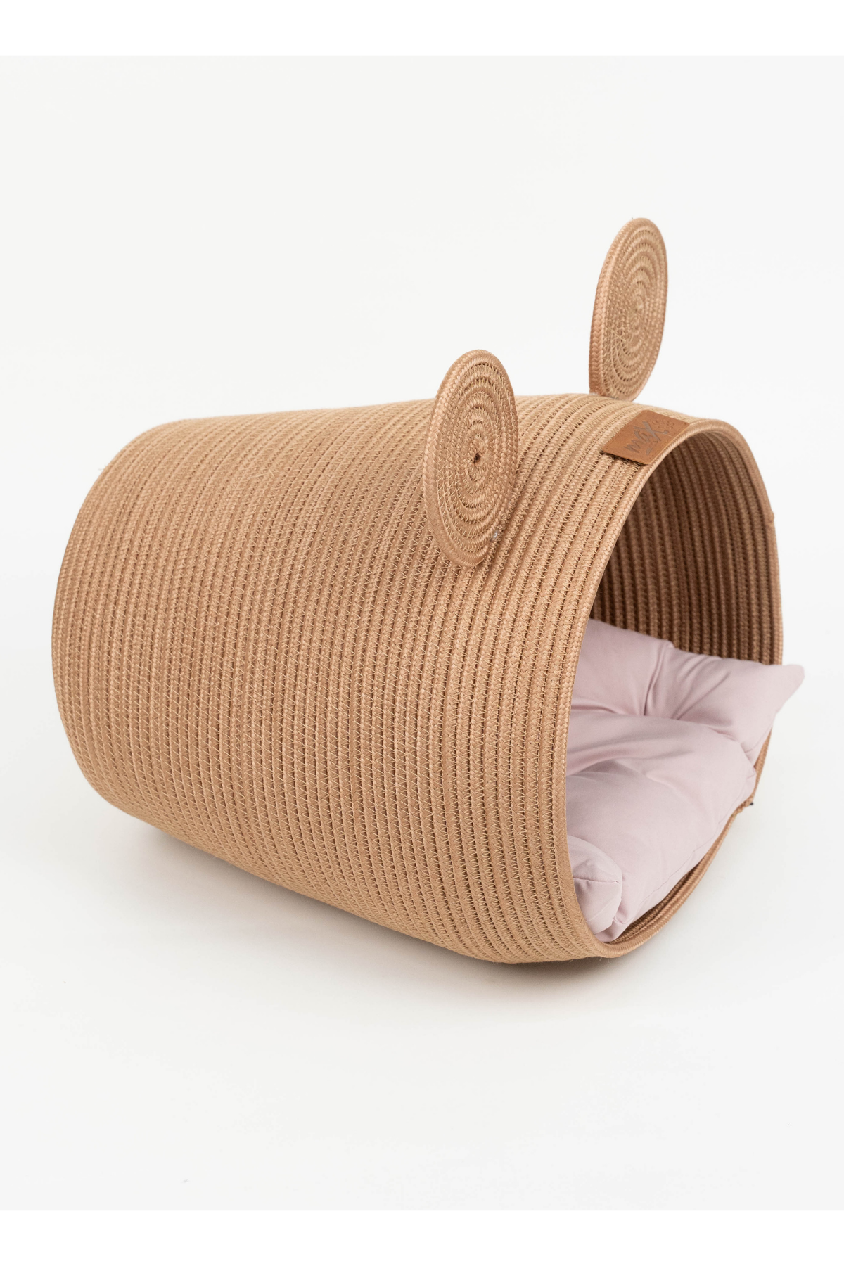 Reyo Max Design Maxie Bunny Kedi Yuvası ve Köpek Yatağı Pudra – Yumuşak ve Konforlu Kedi Köpek Yatağı