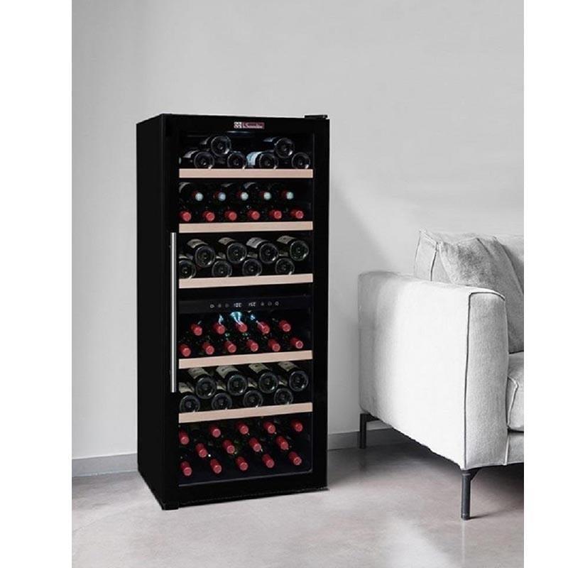 La Sommeliere Ls102dzbl Çift Saklama Bölmeli Şarap Dolabı