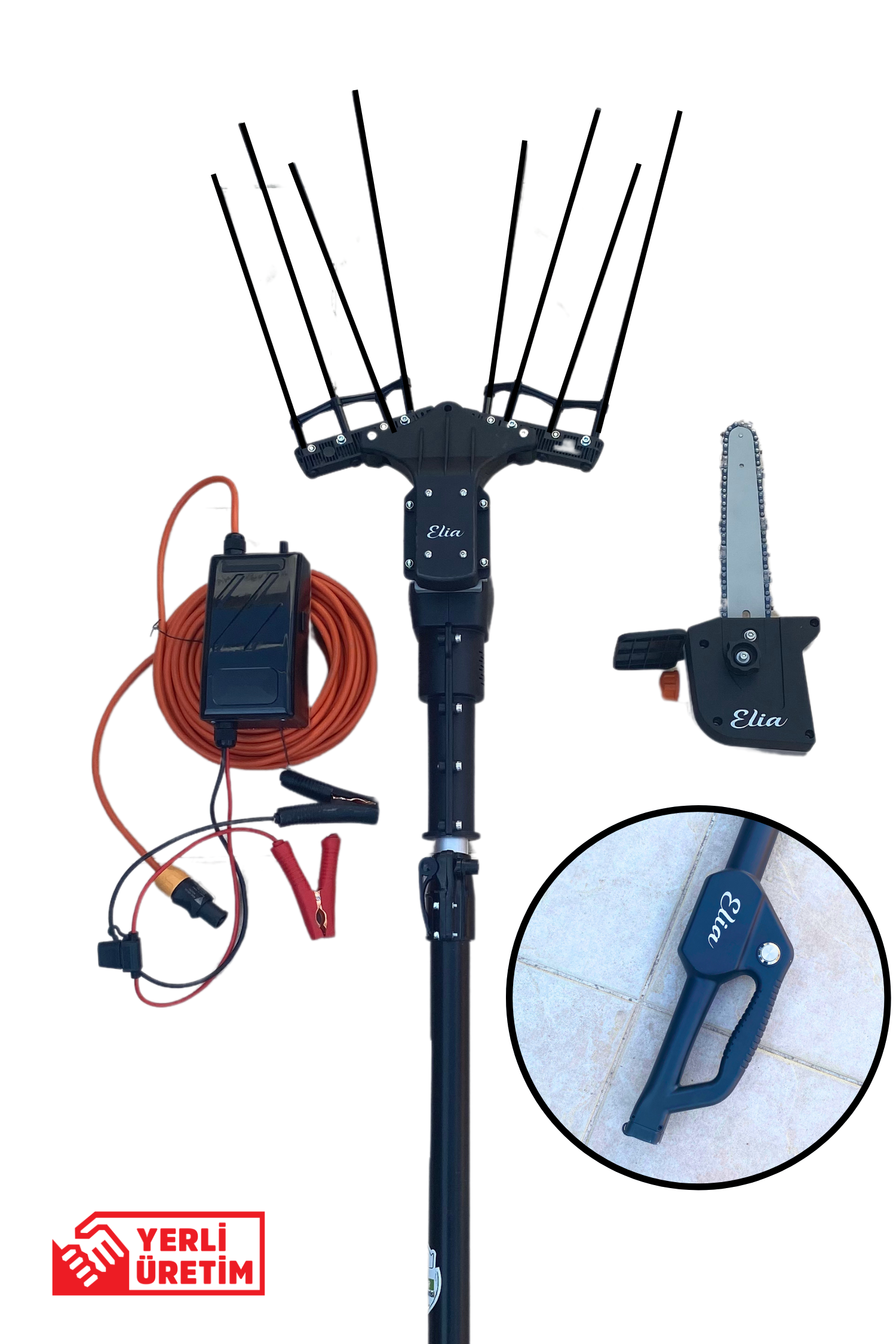 Elia Dua 2 in 1 Zeytin Hasat ve Budama Makinası 1000W