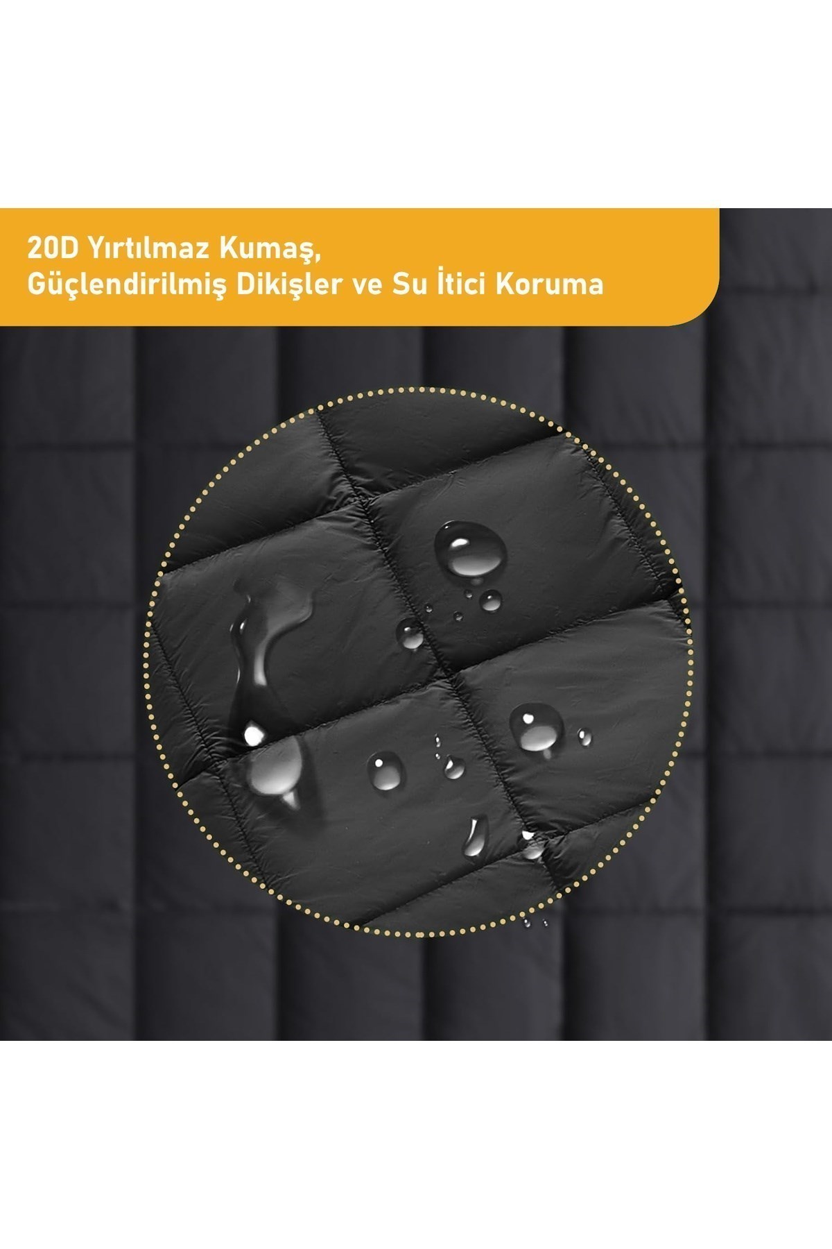 Haegs Kamp Battaniyesi, Dış Mekan Hafif Kompakt Seyahat Yorganı Kamp Yürüyüş Outdoor Şal, Battaniye 200-150 cm Turuncu