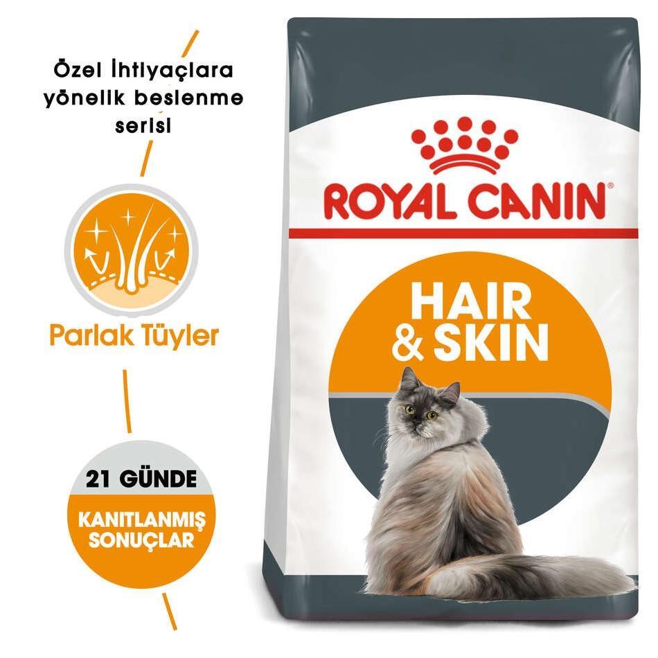 Royal Canin Hair & Skin 4 kg Yetişkin Kedi Maması