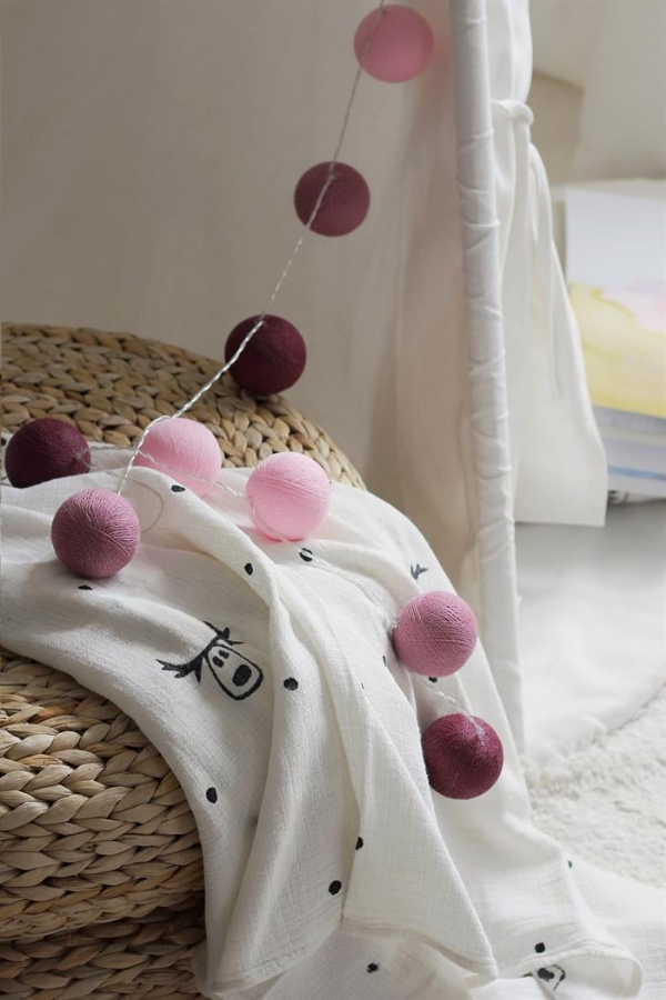 Boule De Petite Violet Love Işıklı Top Aydınlatma