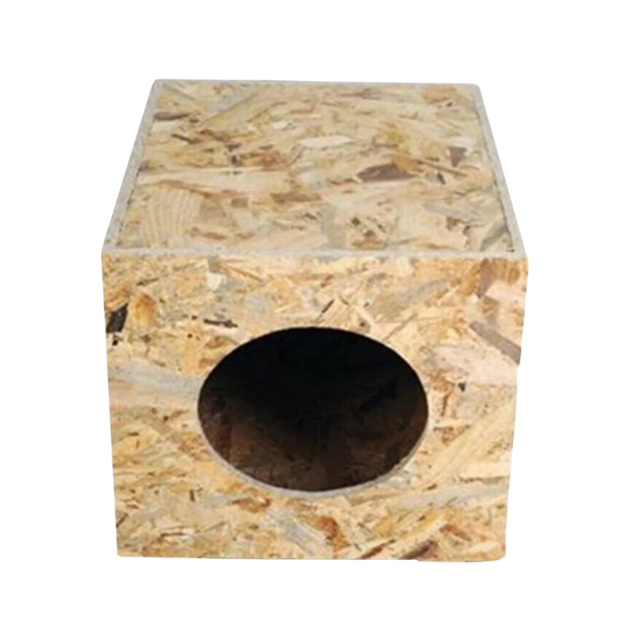 Melada Kedi Evi Dış Ortam Uygun Ahşap Kedi Evi OSB 34x27x24 cm