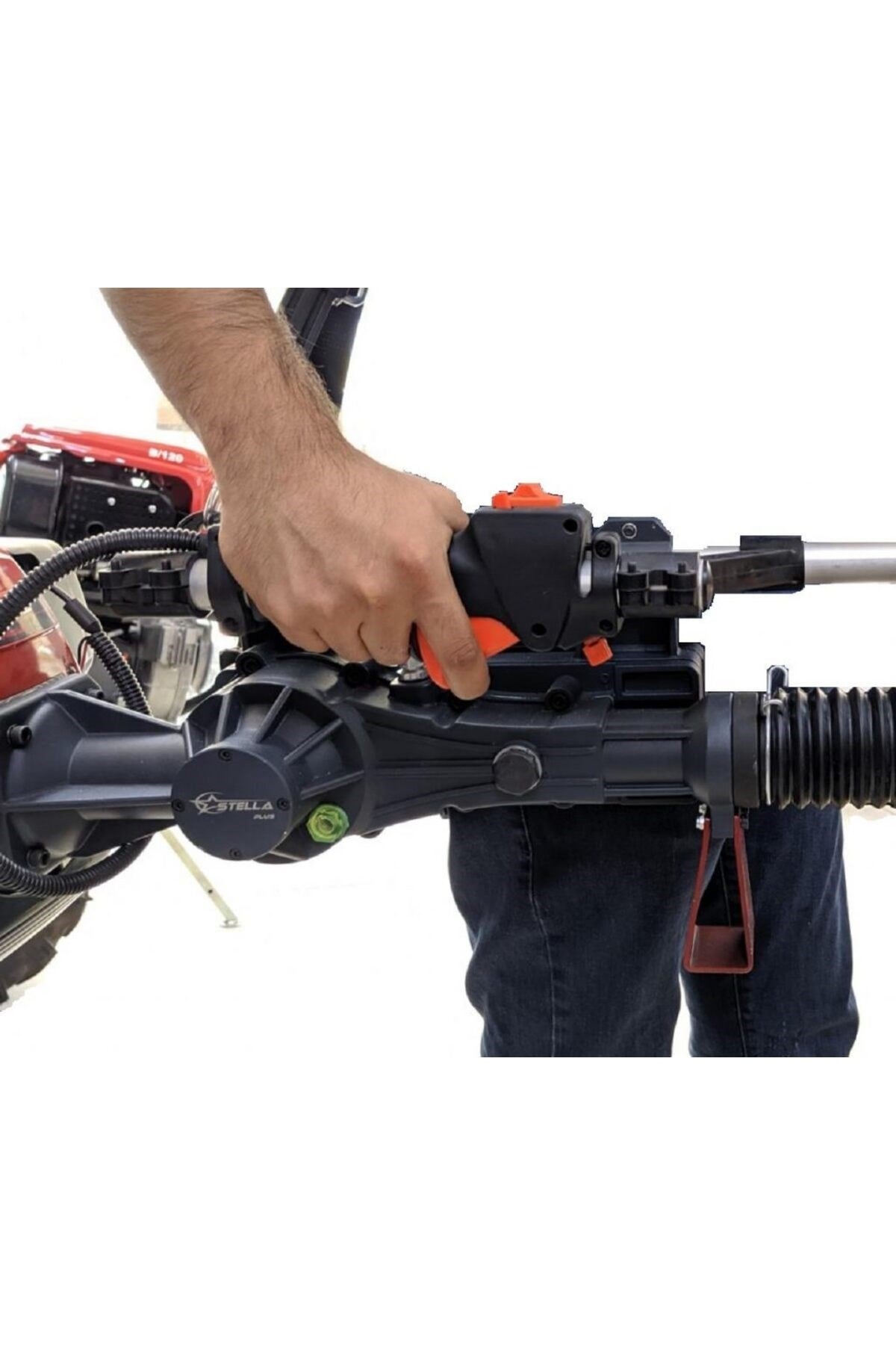 Zimastar ZS-1000 Motorlu Benzinli Kancalı Zeytin Hasat Makinesi 3,1HP