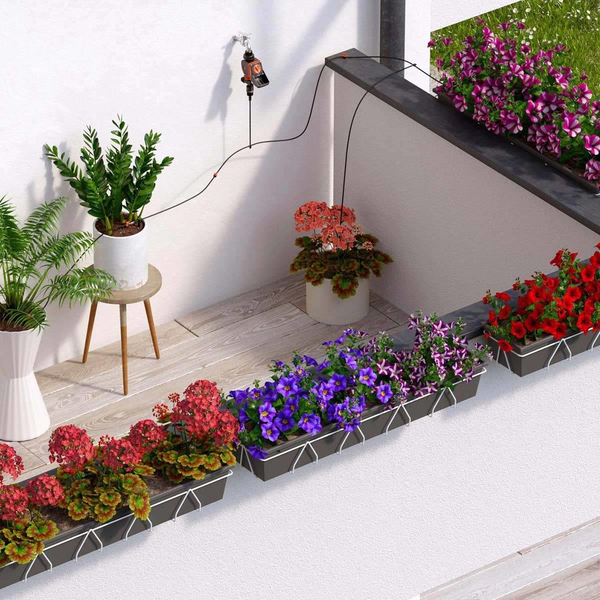 Claber 90766 Timer Kit 20 Logica Damlama Sulama Sistemi Komple