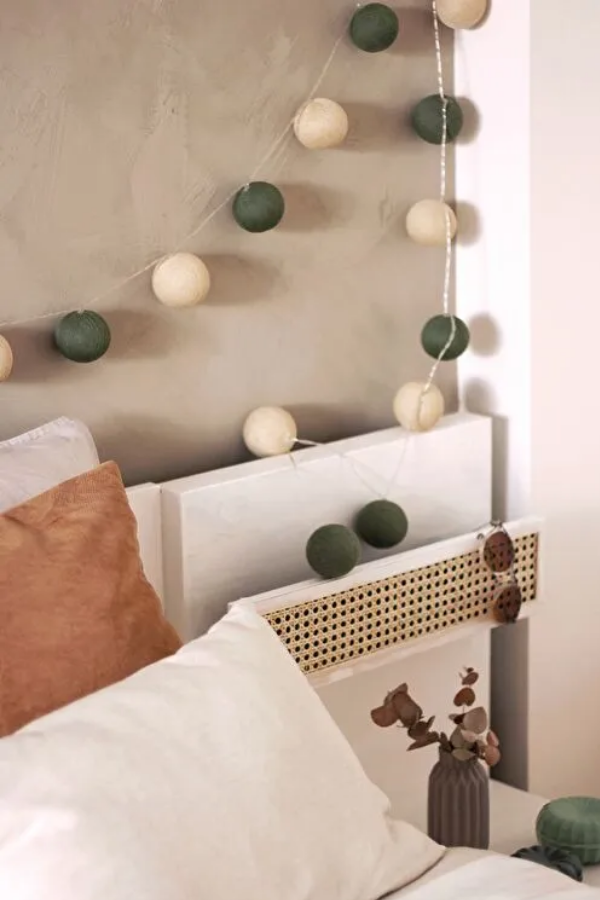 Boule De Petite Forest Green Işıklı Top Aydınlatma