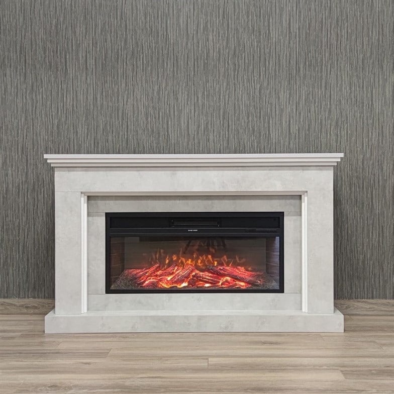 Dlc 1160 Retro 1800 Watt Dekoratif Elektrikli Şömine