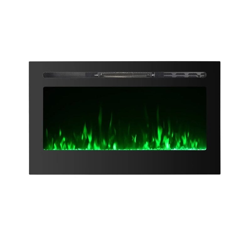 Dlc IF1336 1800 Watt Odun ve Kristal Efektli Ayaklı Dekoratif Elektrikli Şömine