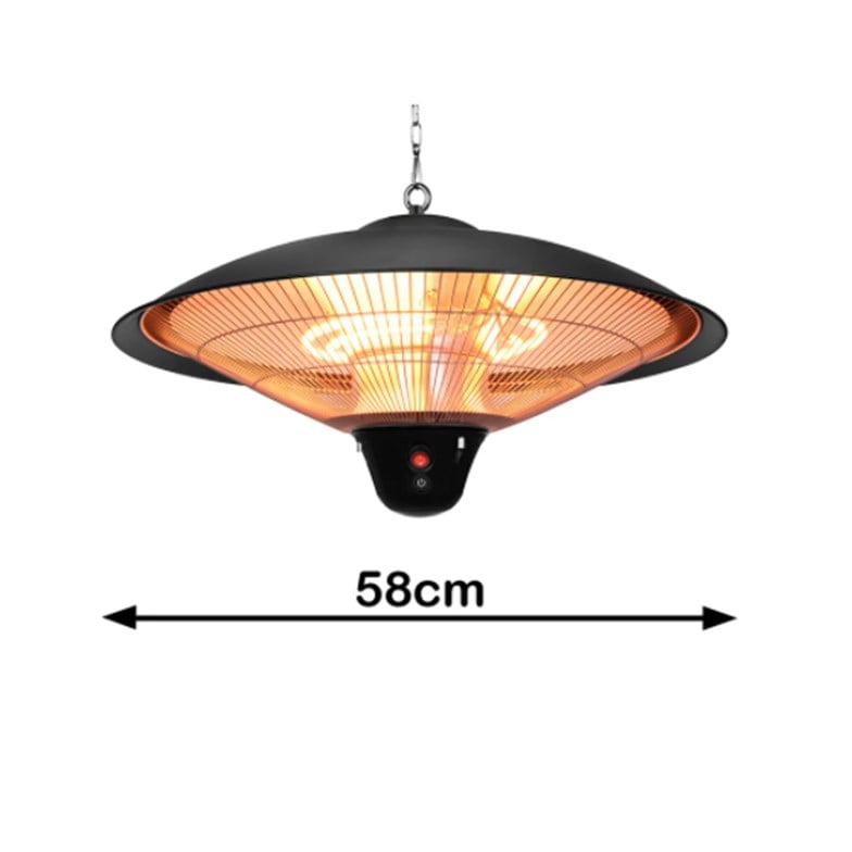 DLC Trendyheat 2000 Watt İç ve Dış Mekan Kumandalı Sarkıt Isıtıcı