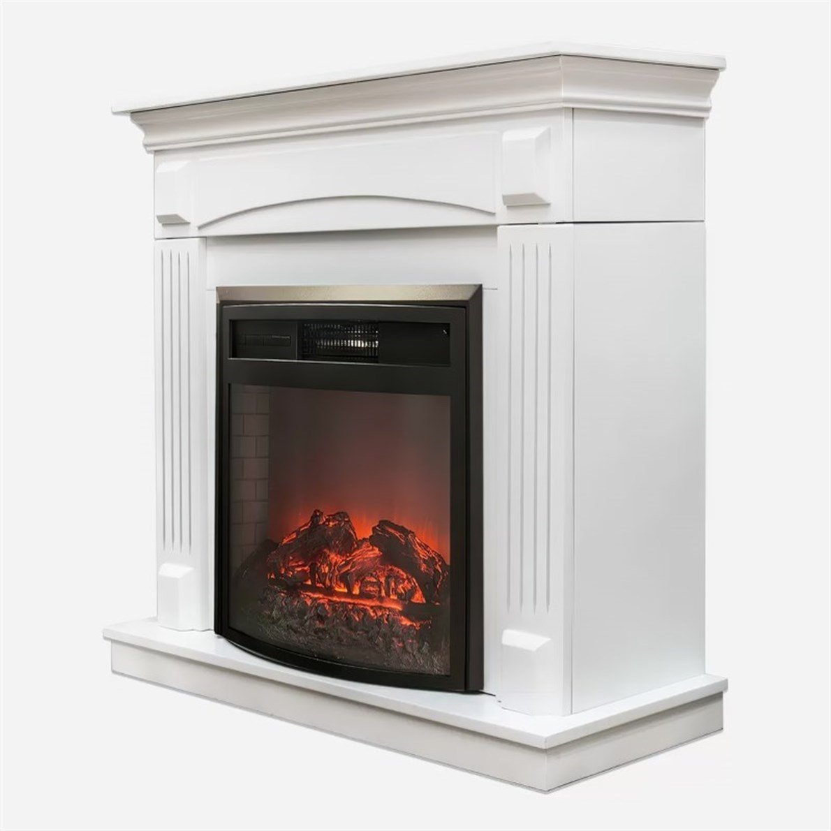 Dlc WF2613 1800 Watt Dekoratif Beyaz Elektrikli Şömine