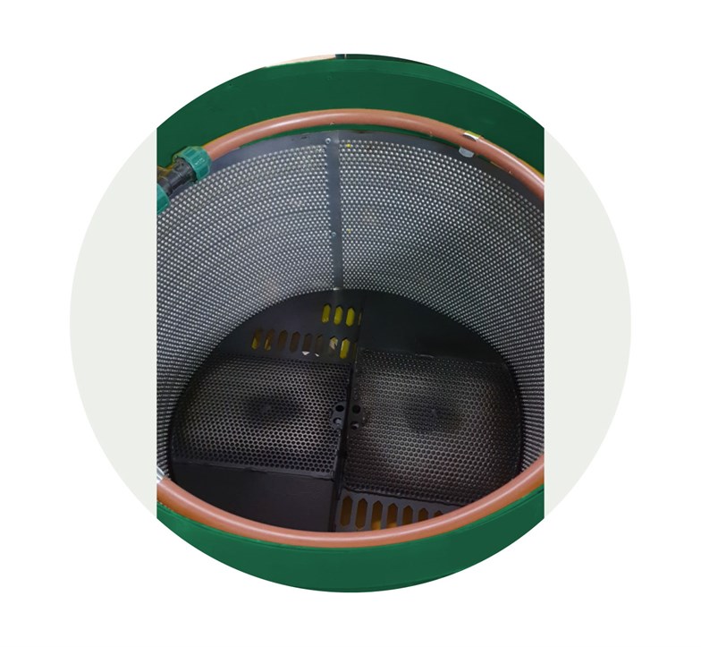 Dolumak DCS110 Ceviz Soyma Makinesi 2.2 KW (3hp) 250 lt.