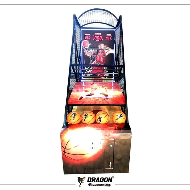 Dragon D405A Jetonlu Basket Makinası
