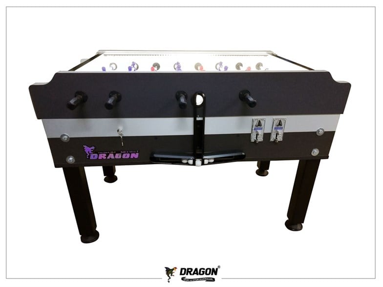 Dragon İtalyan Camlı Ticari Ev Ofis Tipi Langırt Masası Masa Futbolu