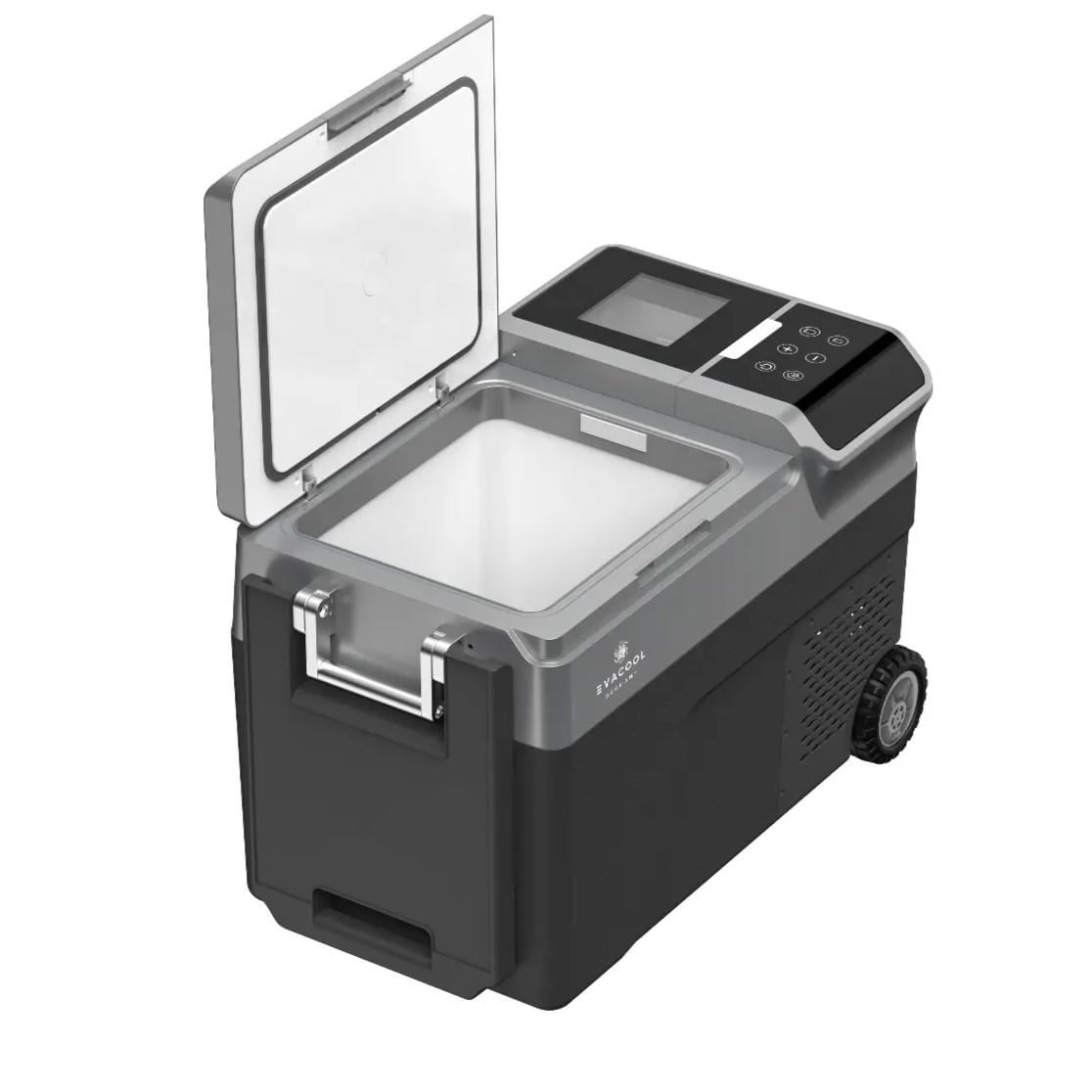 Evacool EVA40IM 12/24V 38 Litre Tekerlekli Kompresörlü Oto Buzdolabı Masalı Buz Yapma Özellikli