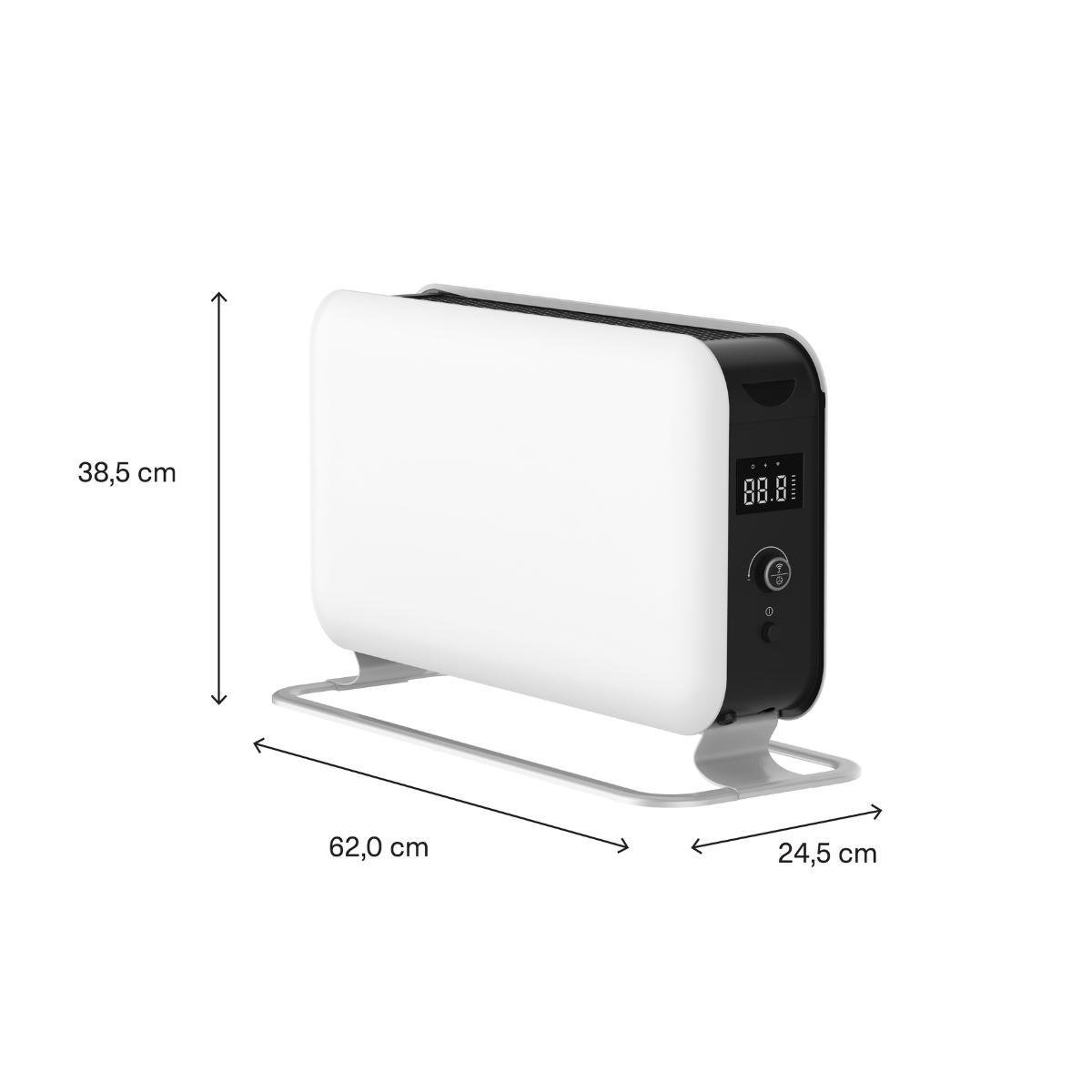Mill Portatif Akıllı Isıtıcı 1500W- Wifi Bağlantılı