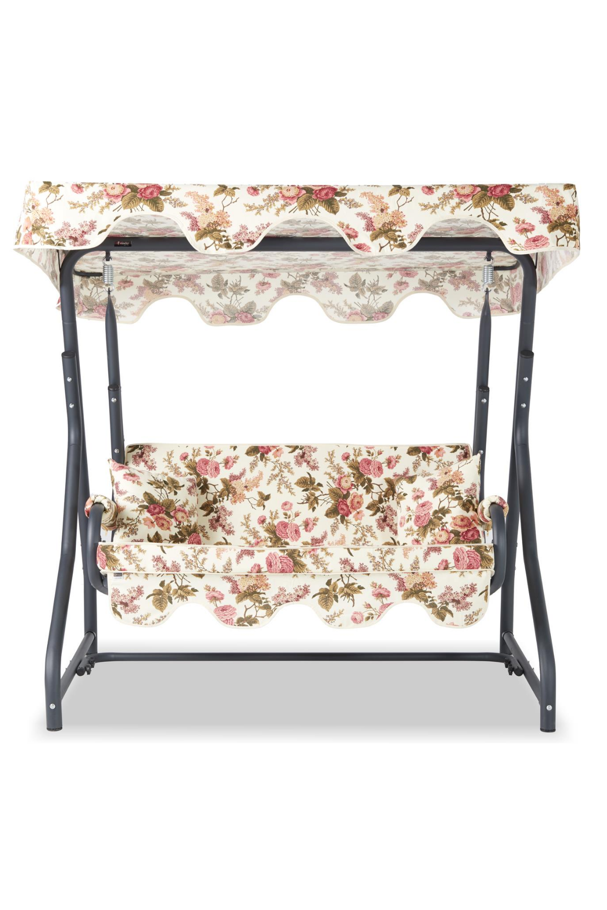 Erinöz Morus 2 Kişilik Bahçe Balkon Salıncağı - İngiliz Gülü