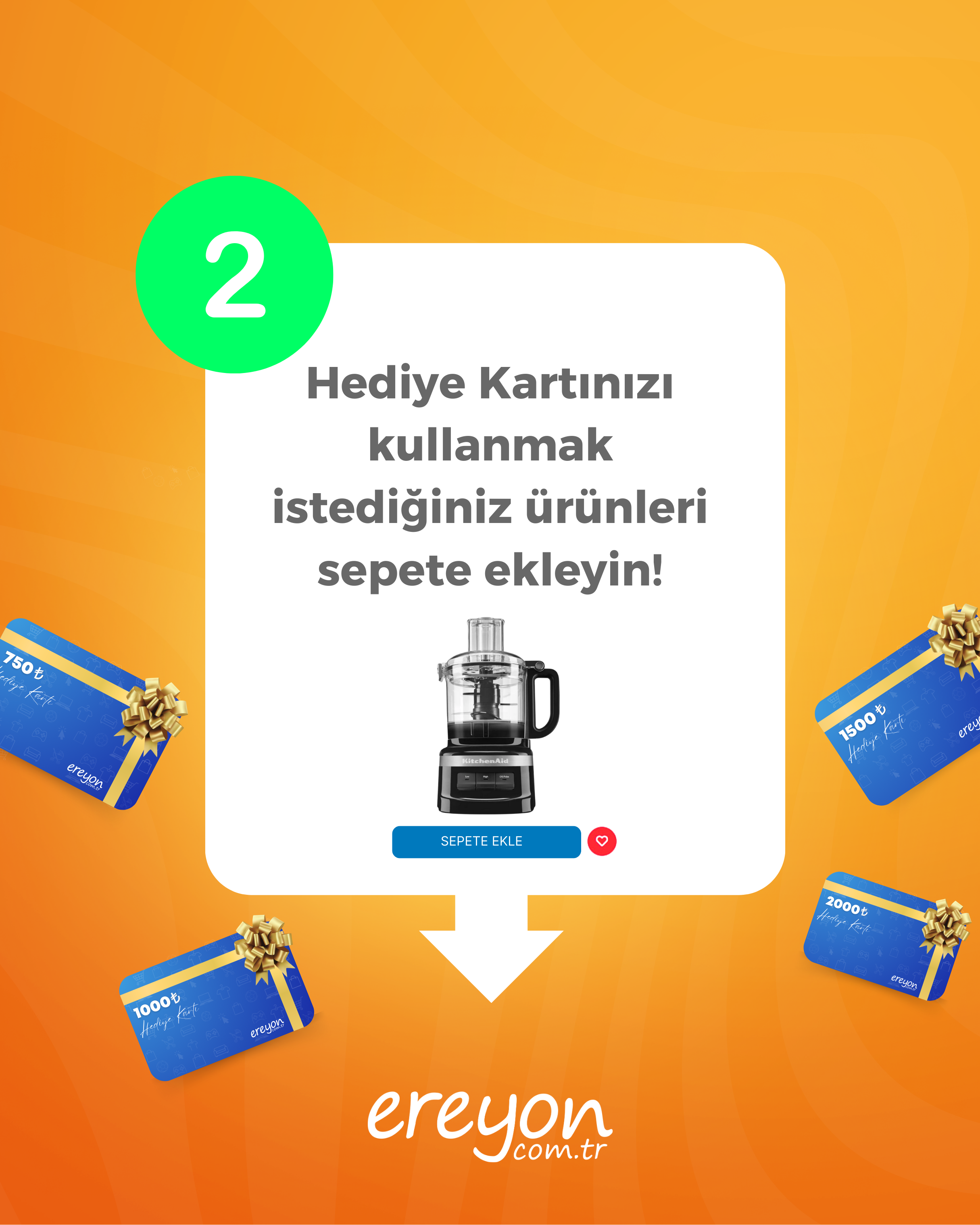 Ereyon 500 TL Hediye Kartı