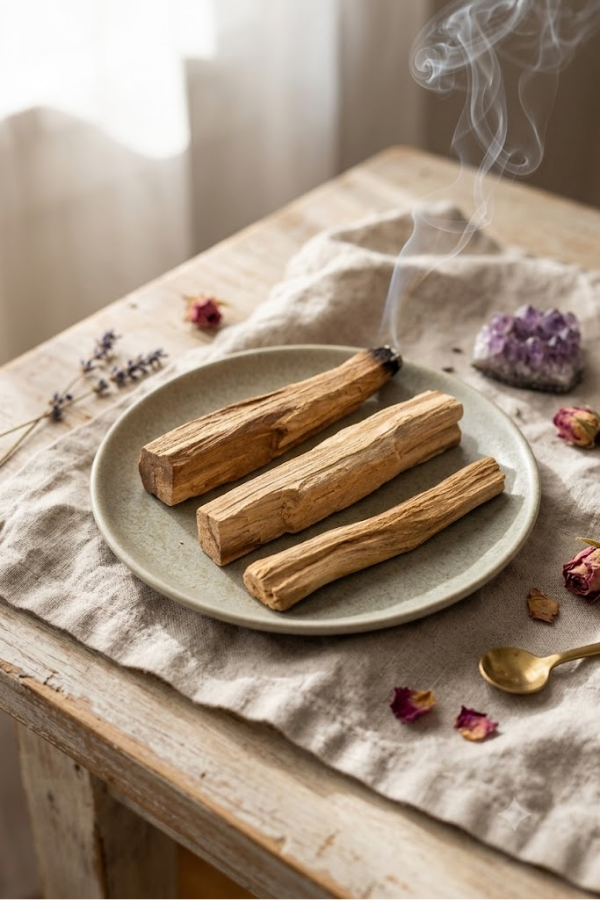 Reyo Palo Santo Doğal Ağaç Tütsüsü 3'lü Paket (3 Adet), %100 Doğal Aromatik Ahşap,  Meditasyon, Yoga, Rahatlama ve Ev Ortamı İçin