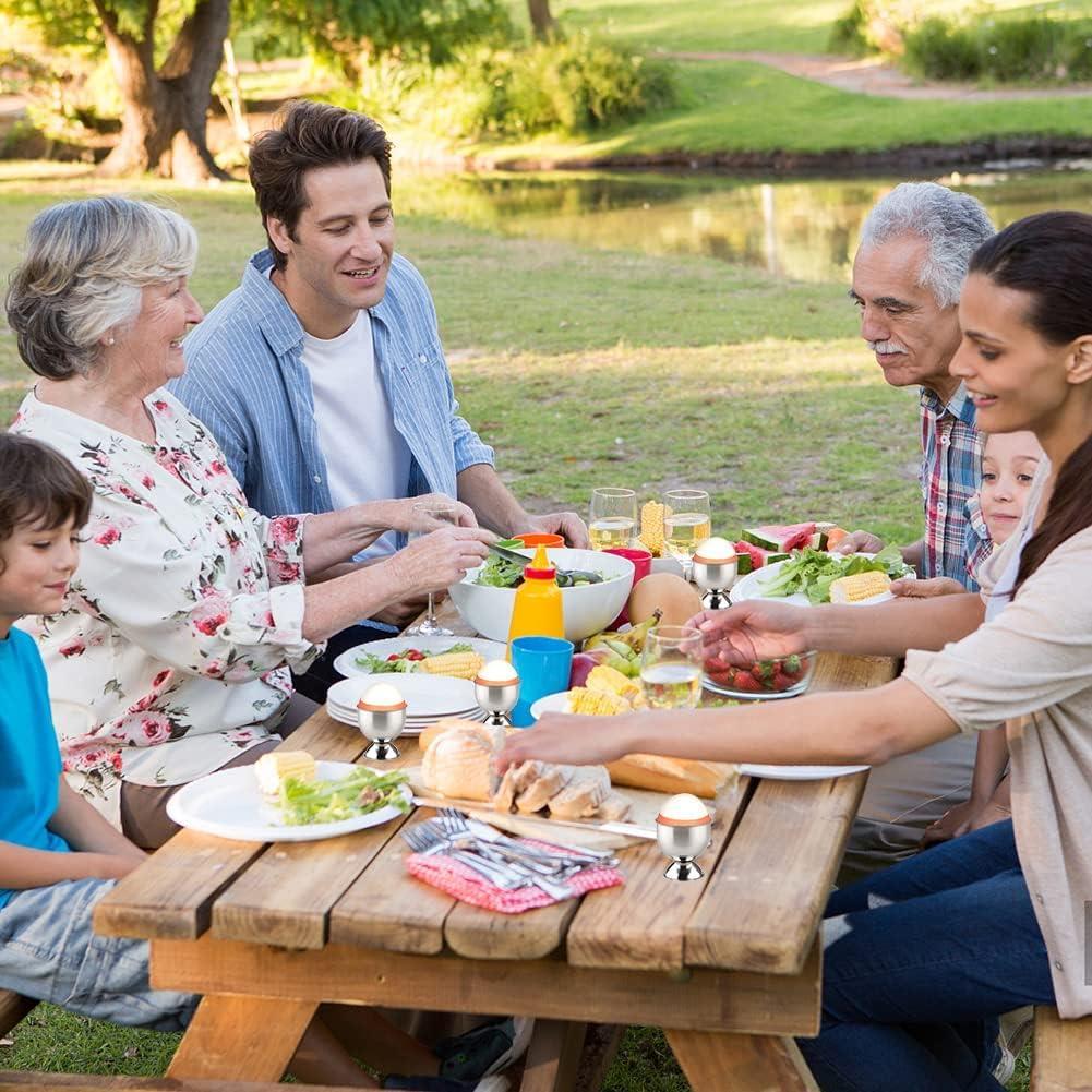 Reyo Paslanmaz Çelik 4'lü Kadeh Yumurtalık