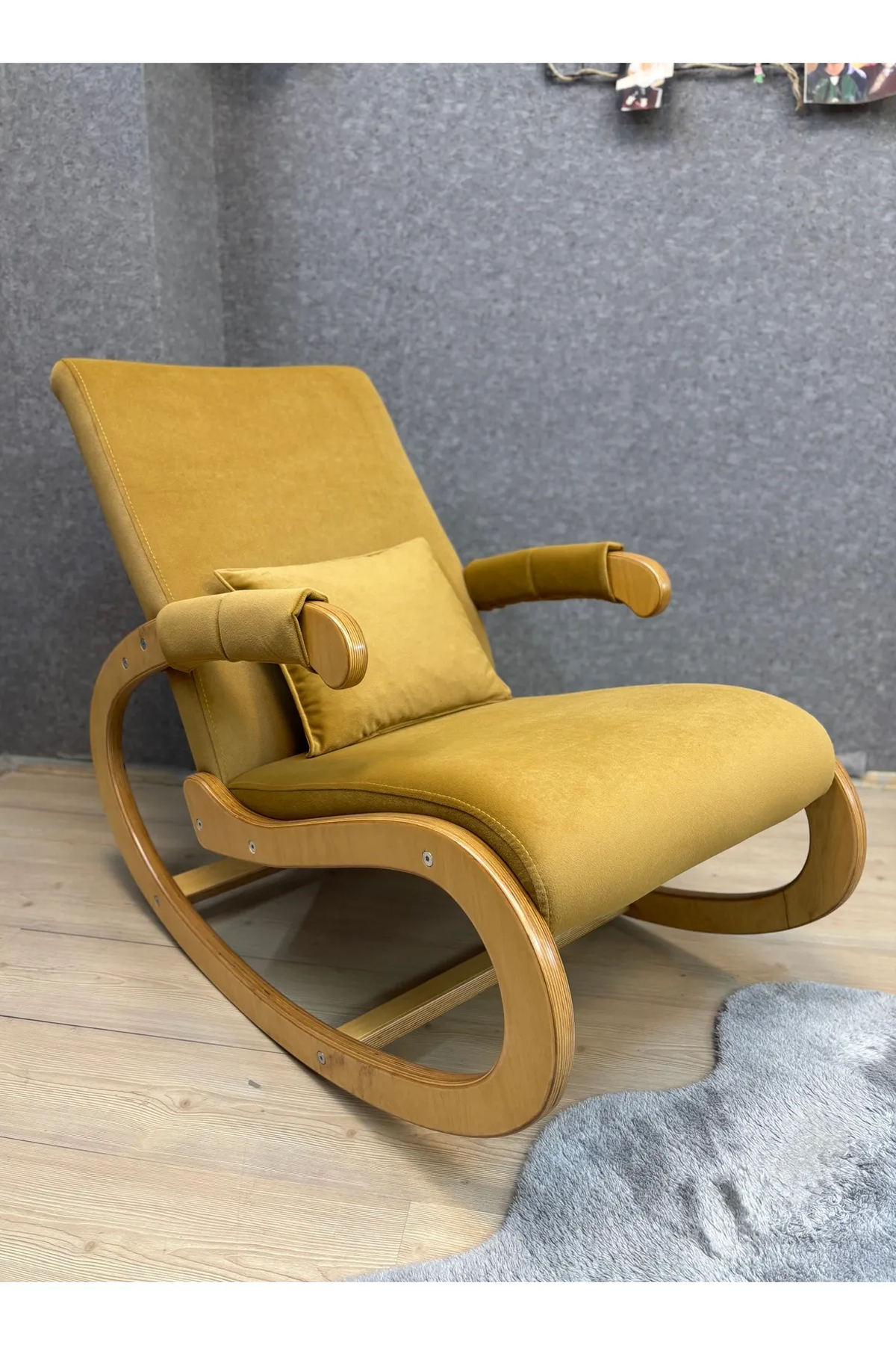 Asedia Salvador Hardal Sallanan Sandalye Sallanan Koltuk Dinlenme Koltuğu Okuma Koltuğu TV Koltuğu