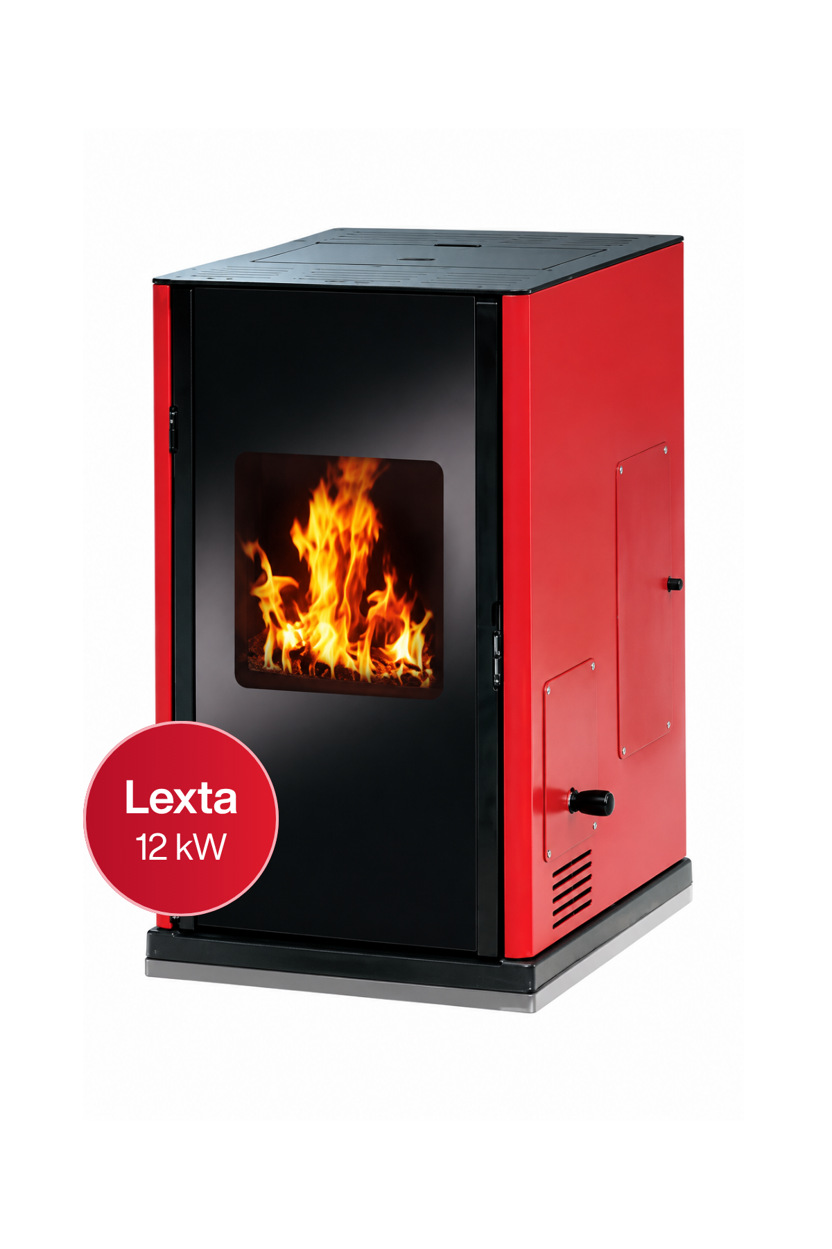 Arıkazan Lexta 12C 12kW Şömine Tipi Peletli Kalorifer Sobası