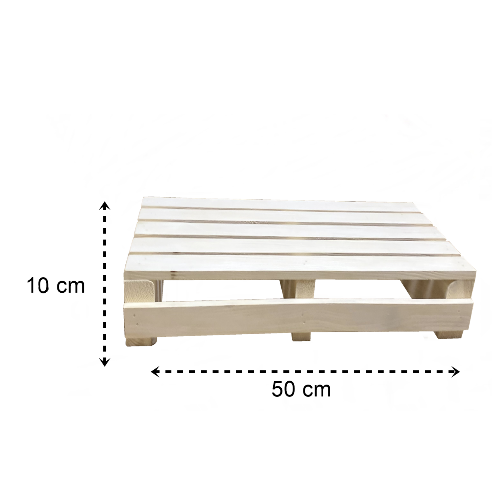 Reyo Dizayn Doğal Ahşap Ev Içi Kullanıma Uygun Kaymaz Tabanlı Step Tahtası 10x25x50 cm