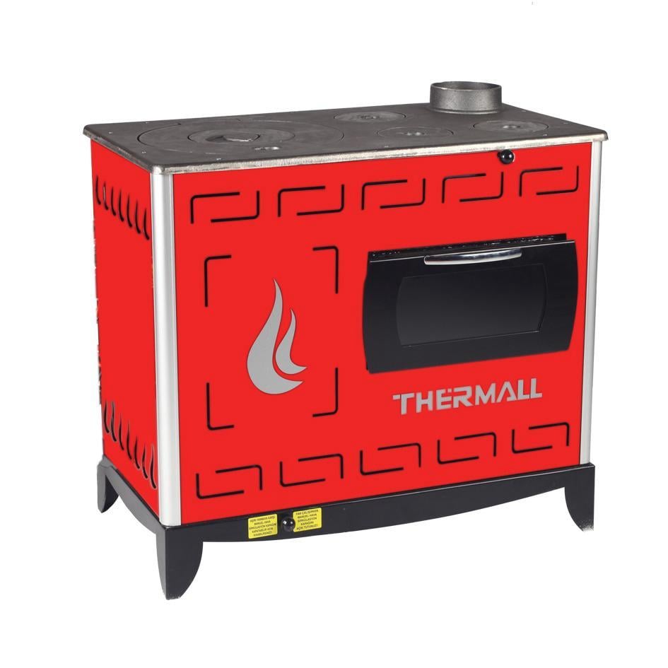 Thermall T-20 Rosa Kovalı Fırınlı Soba Kuzine