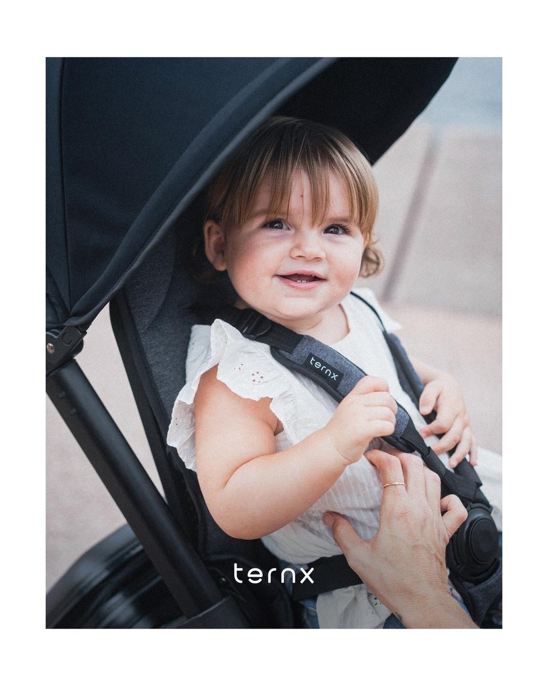 Ternx Carry On Valiz ve Kabin Boy Bebek Arabası Siyah