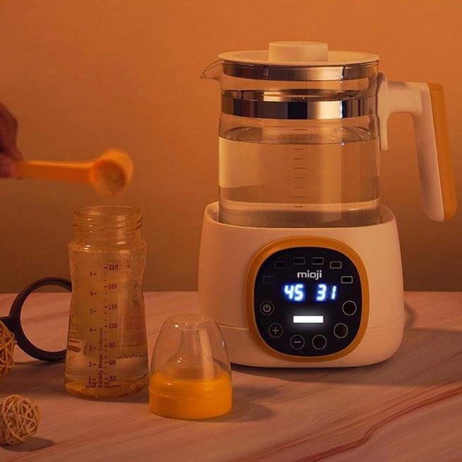 Mioji Mio K99 Çok Fonksiyonlu Isı Kontrolü Isı Sabitleme LED Ekranlı Elektrikli Mama Kettle