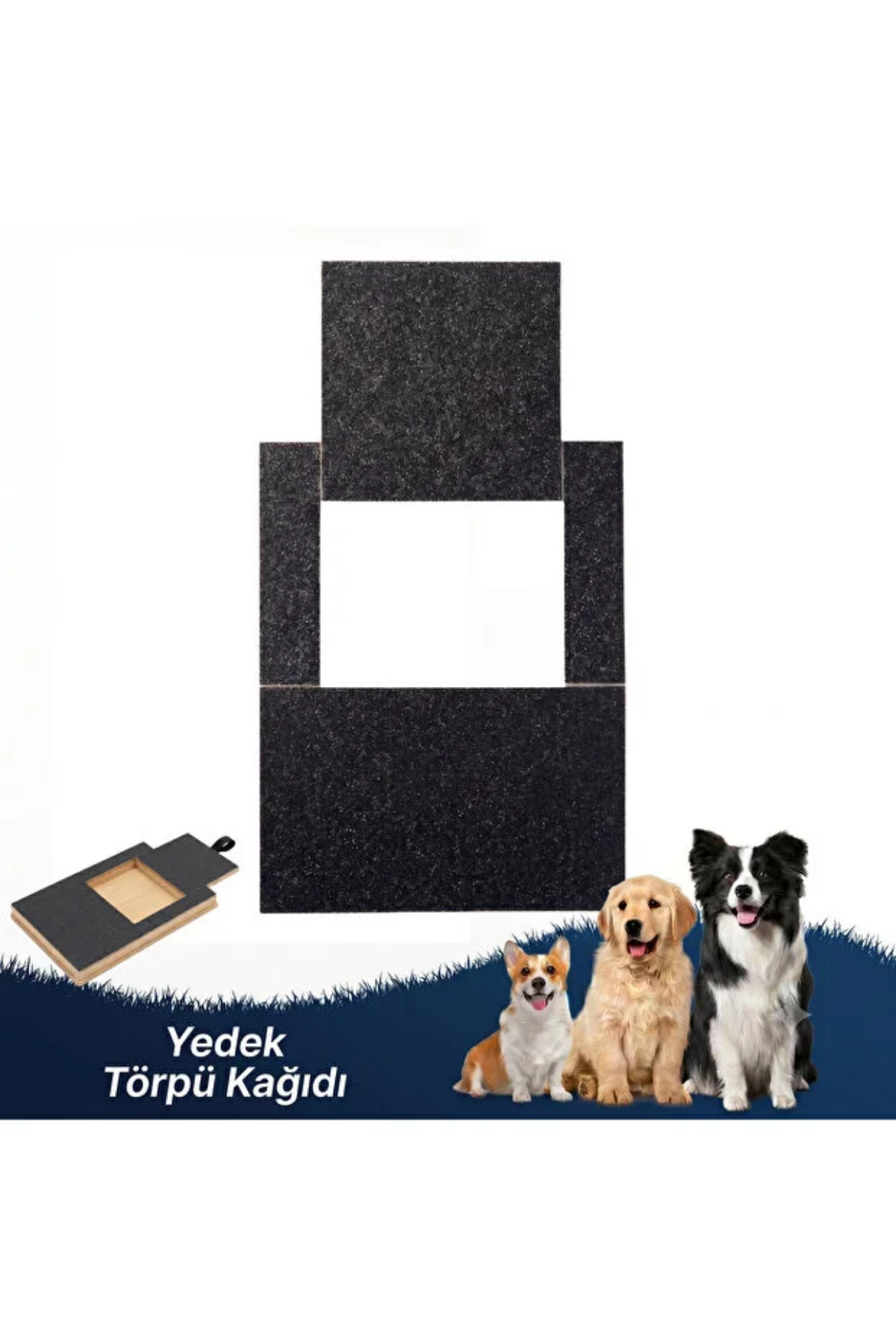 Reyo Köpekür Köpekler için Tırnak Törpüleyen Tırmalama ve Eğitim Tahtası Yedek Törpü Kağıdı