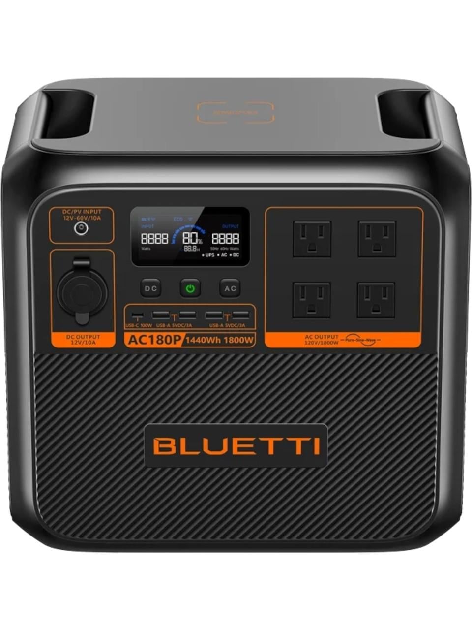 Bluetti AC180P UPS 1440Wh Kapasiteli Taşınabilir Güç Kaynağı
