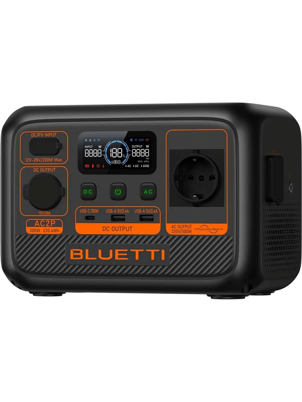 Bluetti AC2P 230.4Wh Kapasiteli Taşınabilir Güç Kaynağı