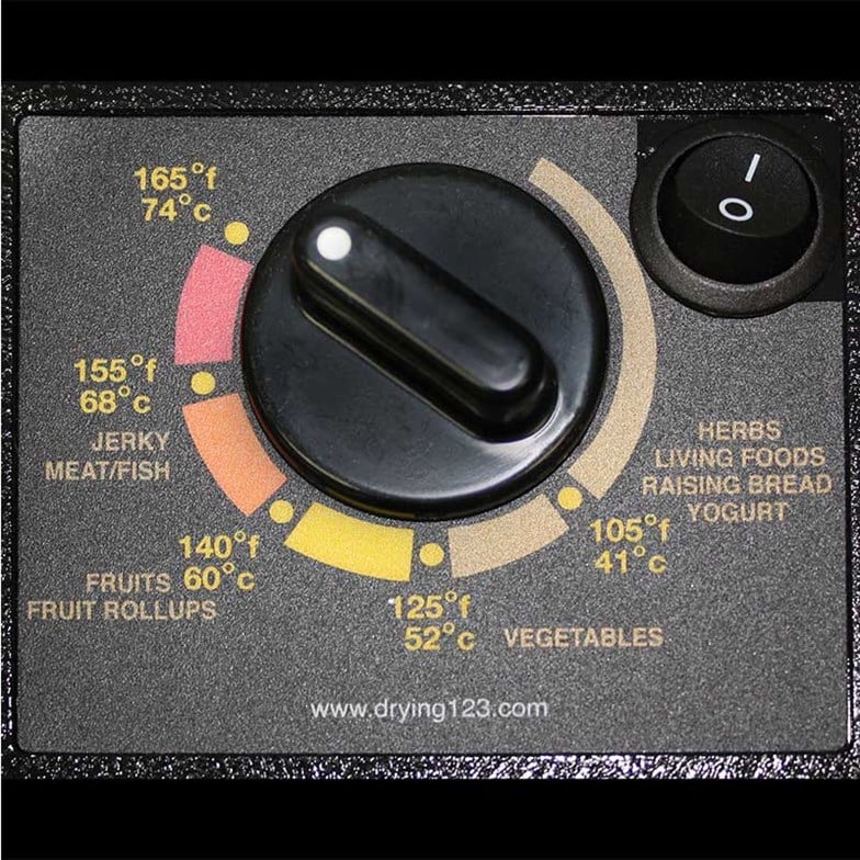Excalibur 4400 4 Tepsili Analog Sıcaklık Ayarlı Gıda Kurutucu
