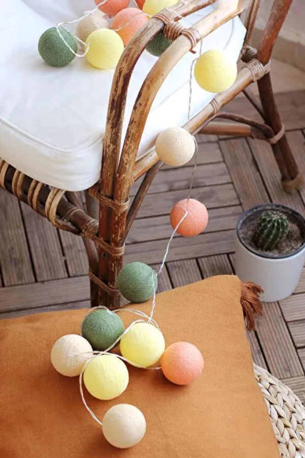 Boule De Petite Colors Of Autumn Işıklı Top Aydınlatma