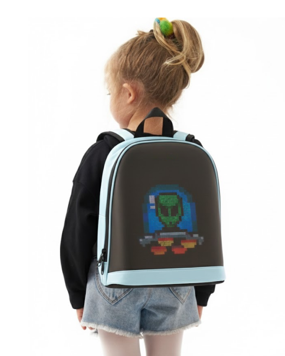 Reyo PixelBag Mini Led Çocuk Çantası Mavi