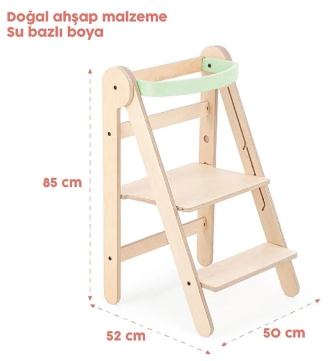 Mamatoyz Fold Öğrenme Kulesi – Mint