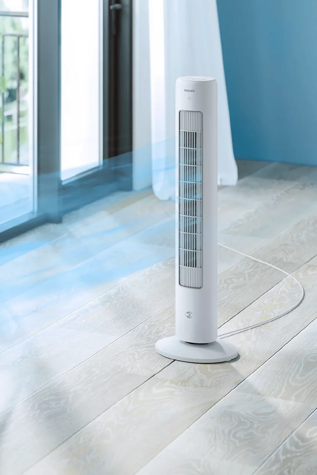 Philips 5000 Serisi CX5535/00 Beyaz Kule Tipi Fanlı Vantilatör