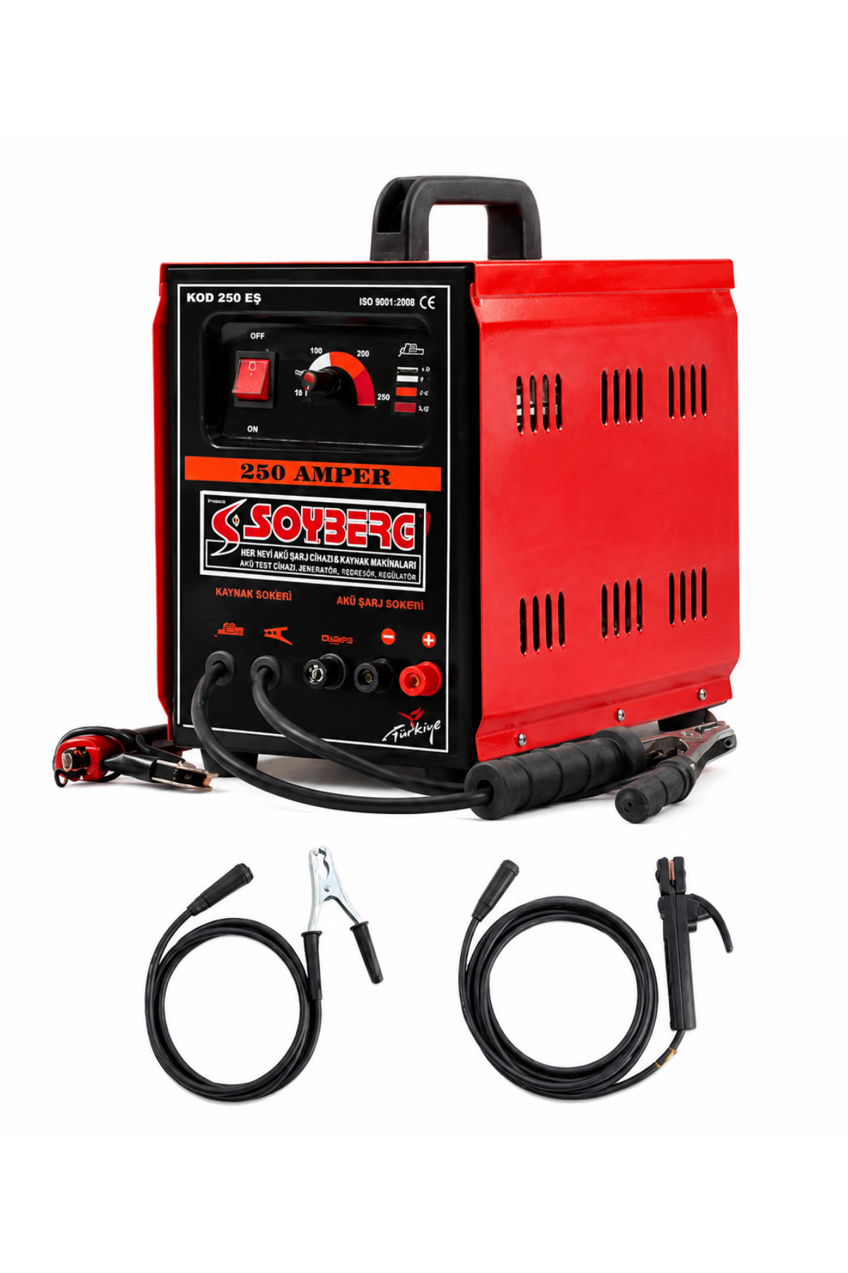 Soyberg 250 Eş Akü Şarjlı Kaynak Makinesi