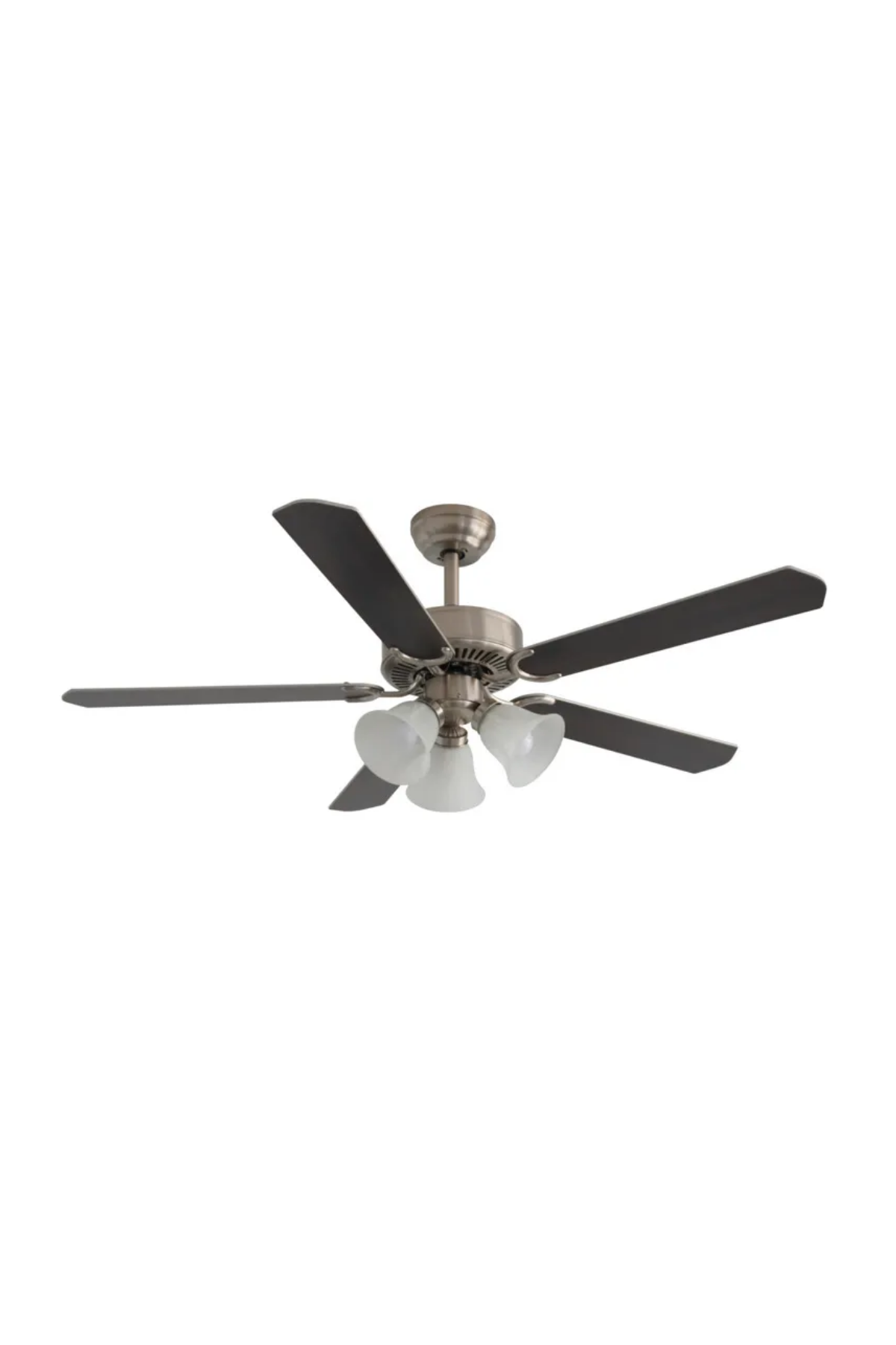 Dlc Brisote 132cm Mat Krom Motor 3 Lambalı Tavan Vantilatörü 